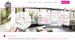 Desktop Screenshot of parisneuillyimmobilier.com